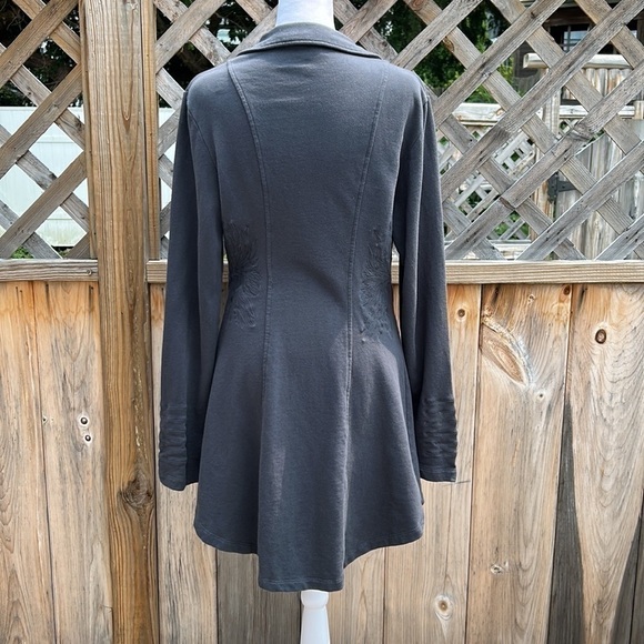 Soft Surroundings Gray Shacket Size Small - Picture 8 of 11